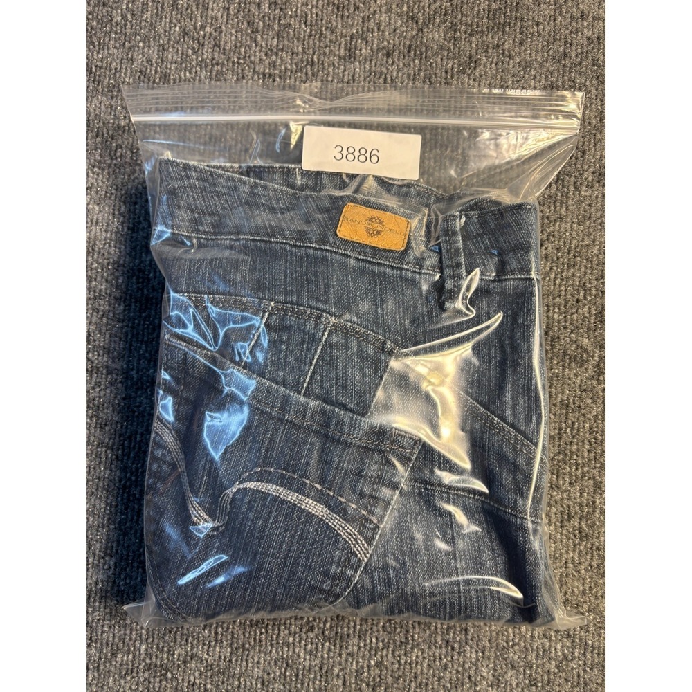 BandolinoBlu Jeans Womens 12 Blue Denim Regular Fit 5-Pocket Design Straight Leg - Picture 11 of 11